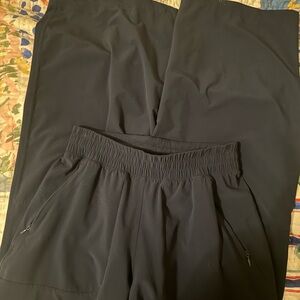lululemon athletica navy swift wide Leg Pants